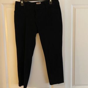Black Merona Ankle Length Dress Pants